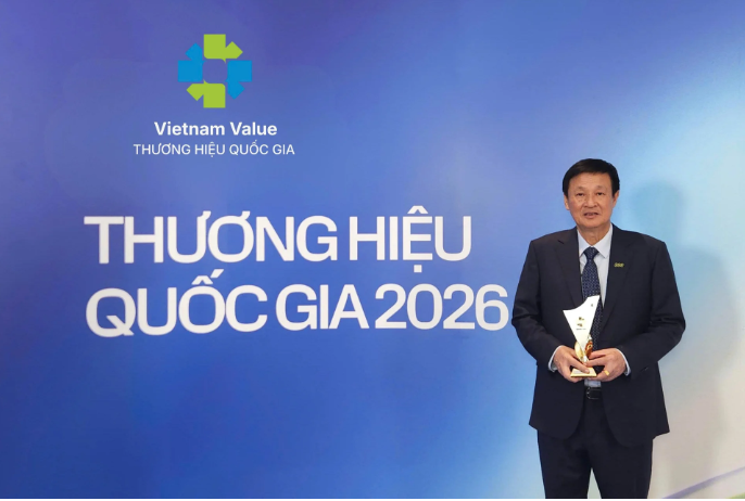 Dabaco tại Lễ tôn vinh Thương hiệu quốc gia Việt Nam 2026